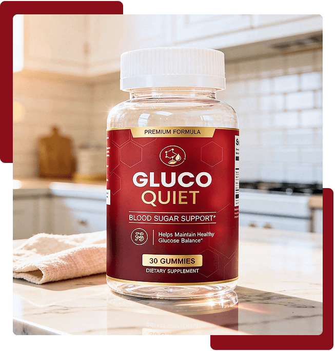 Gluco Quiet bottle